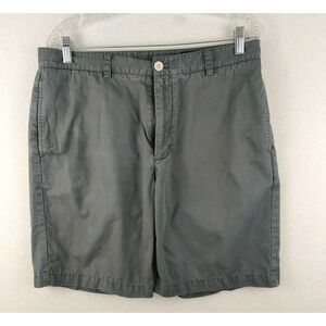 Vineyard Vines Mens Whales Gray Flat Fron Chino Shorts‎ Size 34